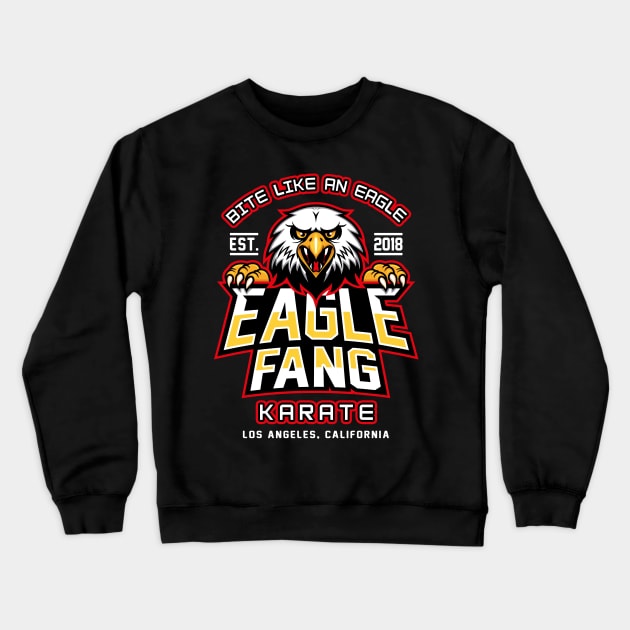 Eagle Karate Dojo Crewneck Sweatshirt by Olipop